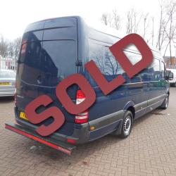 2017 MY MERCEDES SPRINTER 314 EX-LWB - L4 - AIR CON - SAT NAV - BLUE