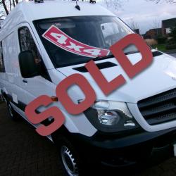 MERCEDES ,SPRINTER 313 MWB 4X4 WELFARE VAN/CAMPER