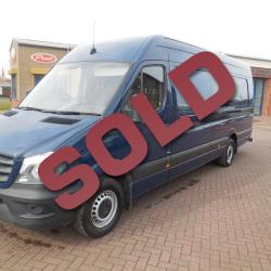 2017 MY MERCEDES SPRINTER 314 EX-LWB - L4 - AIR CON - SAT NAV - BLUE