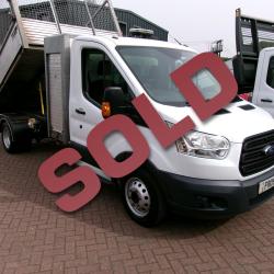 FORD TRANSIT 350 TIPPER CAGED BODY