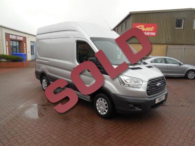 FORD TRANSIT 2016 - MWB L2 H3 - 37,000m - SILVER - TREND - ONE OWNER FSH - SUPERB!