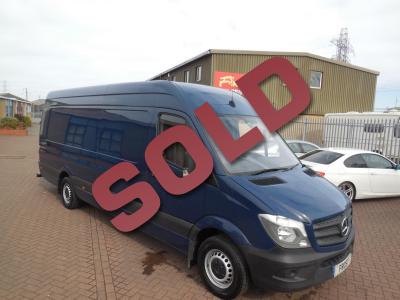 2017 MY MERCEDES SPRINTER 314 EX-LWB - L4 - AIR CON - SAT NAV - BLUE